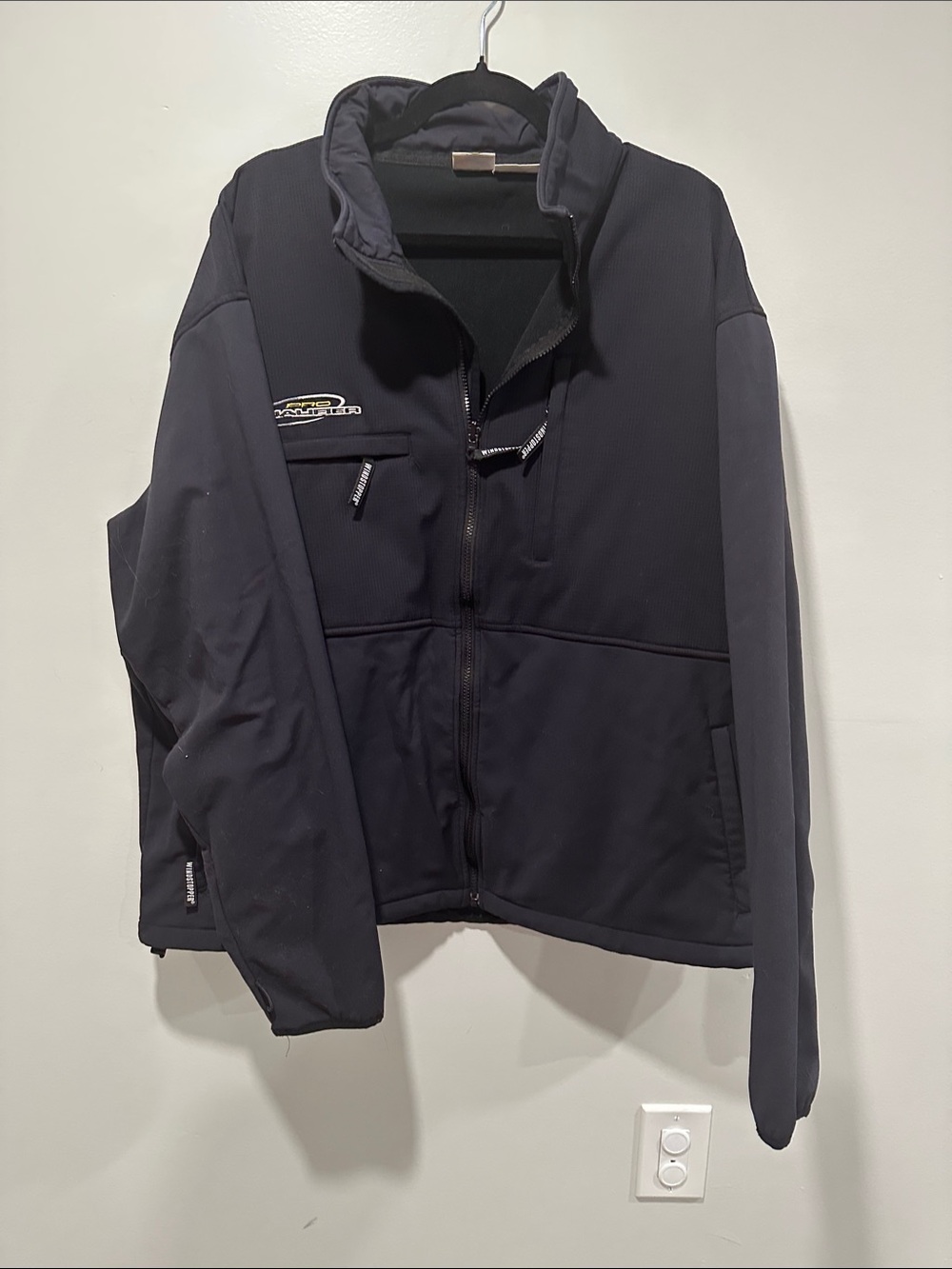 Bass Pro Shops Black Performance Softshell Jacket